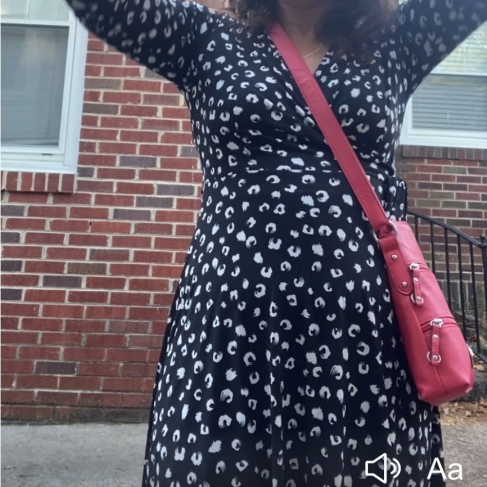 Hail3y :23 black and white dress - Picture 3 of 5